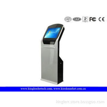 Indoor SAW Touch Screen Freestanding Kiosk , Can Be With Th